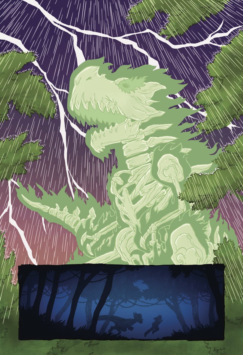 JoshSpiller's tweet photo. It’s #SmallPressDay ! To join in with the celebrations, here are 4 pages for @brokenfrontier’s #SPDBFREVIEW from our all-ages adventure comic, SINAVORE, about a modern-day kid who gets stranded in prehistory.

The issue is available on my website: https://t.co/UFMslJUrha https://t.co/pF5GNe9Sch