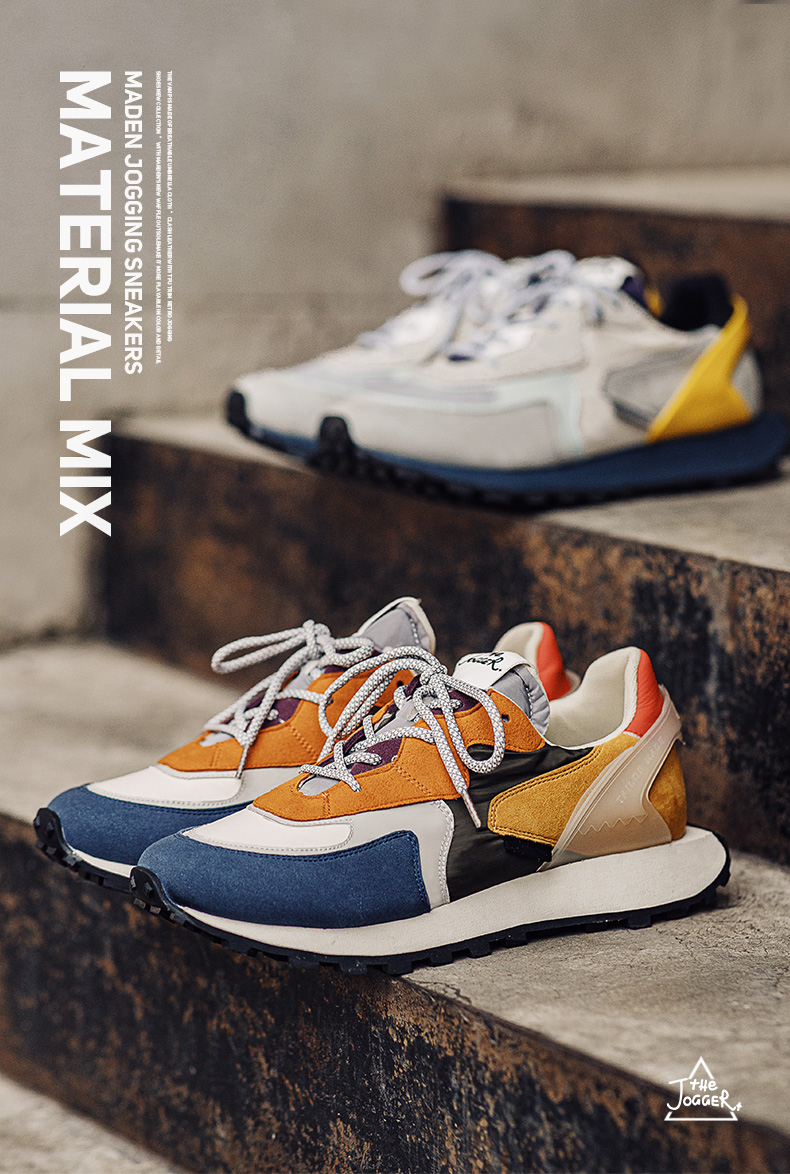 hiunclehector's tweet photo. How about this one? The colorblock lightweight jogging sneaker！

#joggingsneaker #unclehectorsneaker #outfitmen https://t.co/FxoaQcacq6