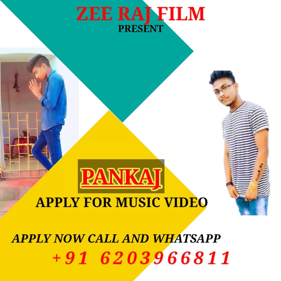 ZeeRajFilms's tweet photo. Congratulations 💯🎊🎉 Pankaj You Are Selection Our Next Music Video #TwitterDown #twitterclarets #zeerajfilm #RakshaBandhanWinsHearts #twitterviral #googlepost @ZeeRajFilms @rajeshzrf https://t.co/swQrE6F6Oo