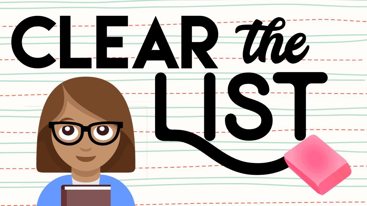 Happy Saturday #teachertwitter even though it’s the weekend #TEACHers are still trying to #clearthelist for the upcoming school year. Drop your list or project, RT, sprinkle and spread love 💕
<a href="/amazon/">Amazon</a> <a href="/TMobile/">T-Mobile</a> #MagentaMagic <a href="/JohnLegere/">John Legere</a> #JohnClearMyList amazon.com/hz/wishlist/ls…