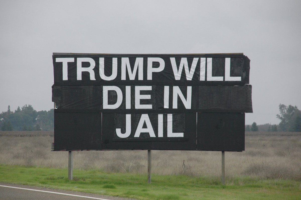 JC61479's tweet photo. @samirah401 @sandratrevino72 @ThatsNokay @RandyRRQuaid And if it is photoshopped, genius. BIGGLY genius. 
#ThatFuckerTrumpIsGUILTY https://t.co/eZlBEsr5XZ