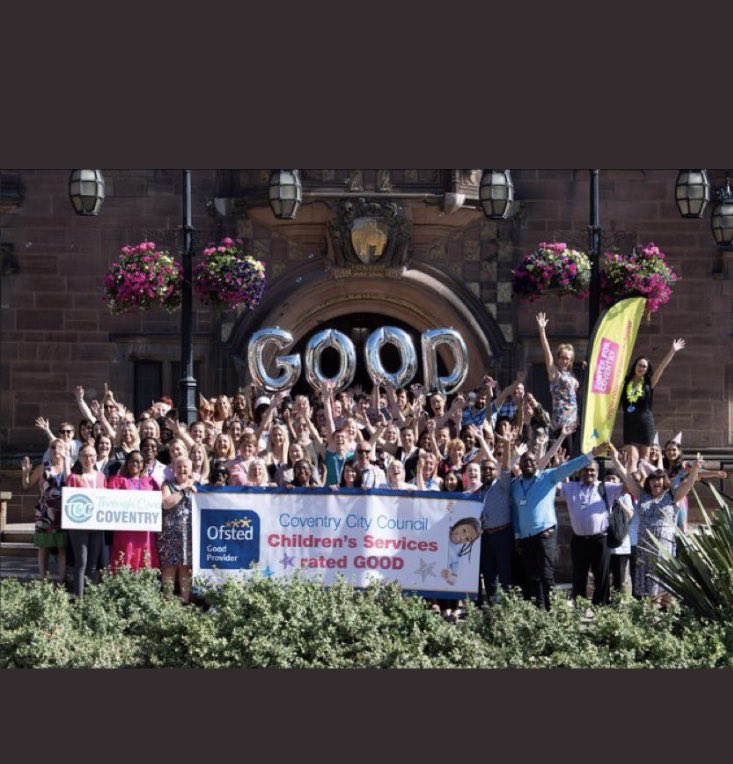 What a great outcome. Lovely platform to start the journey to outstanding. Using strengthening families, signs of safety and restorative practice. 💜