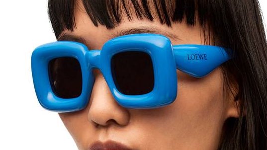 247trendsldn's tweet photo. “Inflated Fall” sunglasses from Loewe! 

Are you feeling them? Vote below 👇 https://t.co/UUsI4SvHVQ