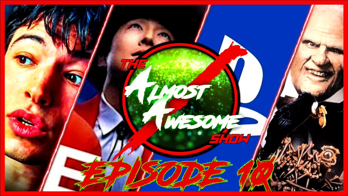 Redneval2's tweet photo. The tenth episode of The #AlmostAwesome Show is live! We'll be looking at #MarvelStudios, #TheFlash, #NothingButTrouble, and more! Come hang out in the chat! #podcast #movies #FilmTwitter
https://t.co/n9tfRnuUPO https://t.co/rpzzEEW3fX