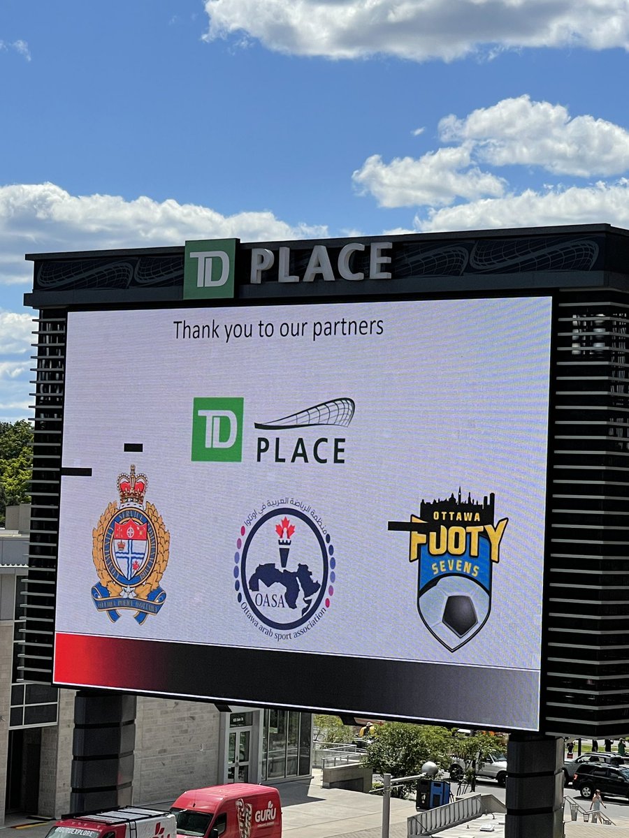 GeneAlmonte's tweet photo. Very excited to be at the #CCI Soccer tournament championship game at #TDPlace Thanks to @DRRmatters and our partners who support #newcomeryouth @OttawaPolice mentors. @CCIOttawaYouth #volunteers #NewcomerYouth @OttawaFooty7s  @OSEGMarkGoudie @FoundationOSEG https://t.co/1TNnxvyB6c