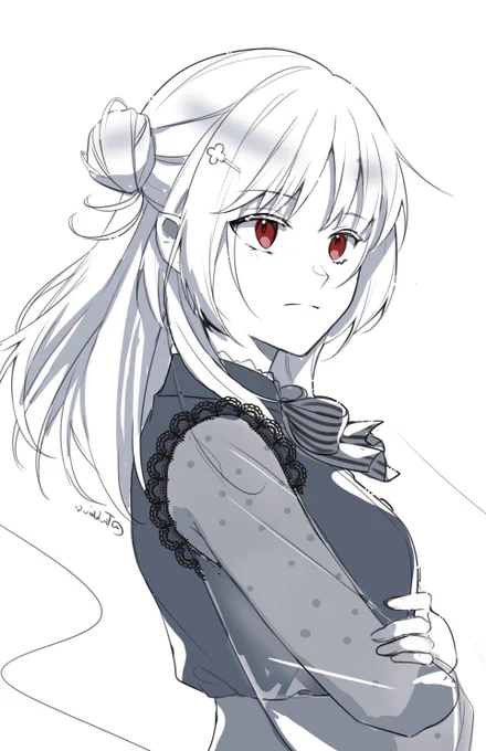 急にこの子描きたかった 