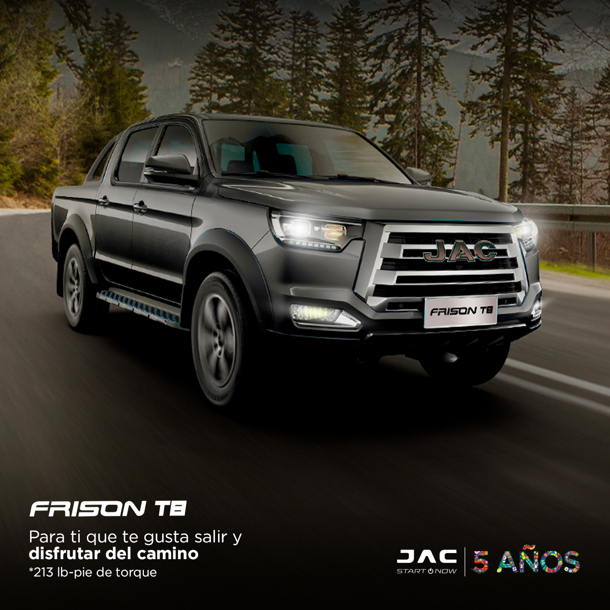 JACVALLE2's tweet photo. Te lleva hasta donde quieras llegar. 
Frison T8 es tu compañera perfecta para salir a recorrer el camino 😎

🖥️ Cotiza, aparta y compra tu JAC en https://t.co/GidhHbgrtZ 
☎️ 8182981262
📲 8117594686

#JAC #JACMonterreyValle #JACStore #pickups #FrisonT8 #automotriz https://t.co/obMVI47z6N