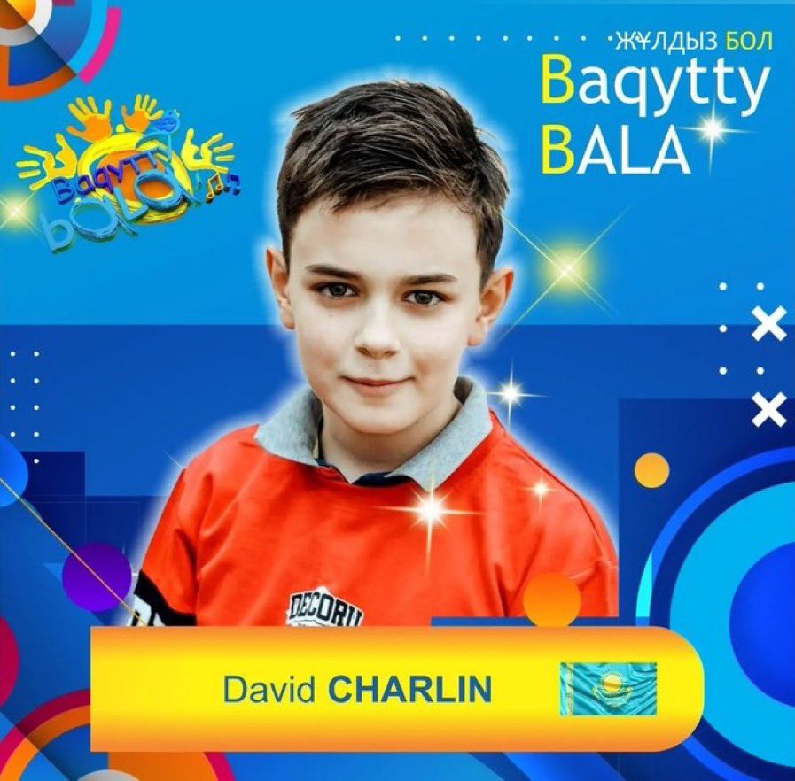 DescuEurovision's tweet photo. David Charlin representará a Kazajistán en el próximo @junioreurovisionofficial 2022 #eurovision #jesc #jesc2022 #new #junioreurovision #armenia #yerevan #erevan #news #kazakhstan #davidcharlin https://t.co/PsK8ISjXtD