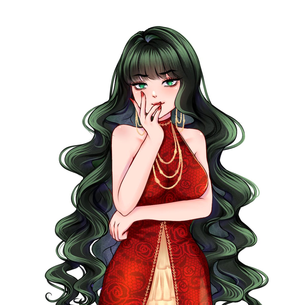 ToomohPublisher's tweet photo. A beautiful and cunning smile, the ability to charm every man, deadly like poison, yet sweet like nectar. Drawn by Yan as his oc, I would like everyone to meet Erica !!
#art #artist #artistsontwitter #artists #WritingCommunity #Toomoh #author https://t.co/wk8uYGwzVd