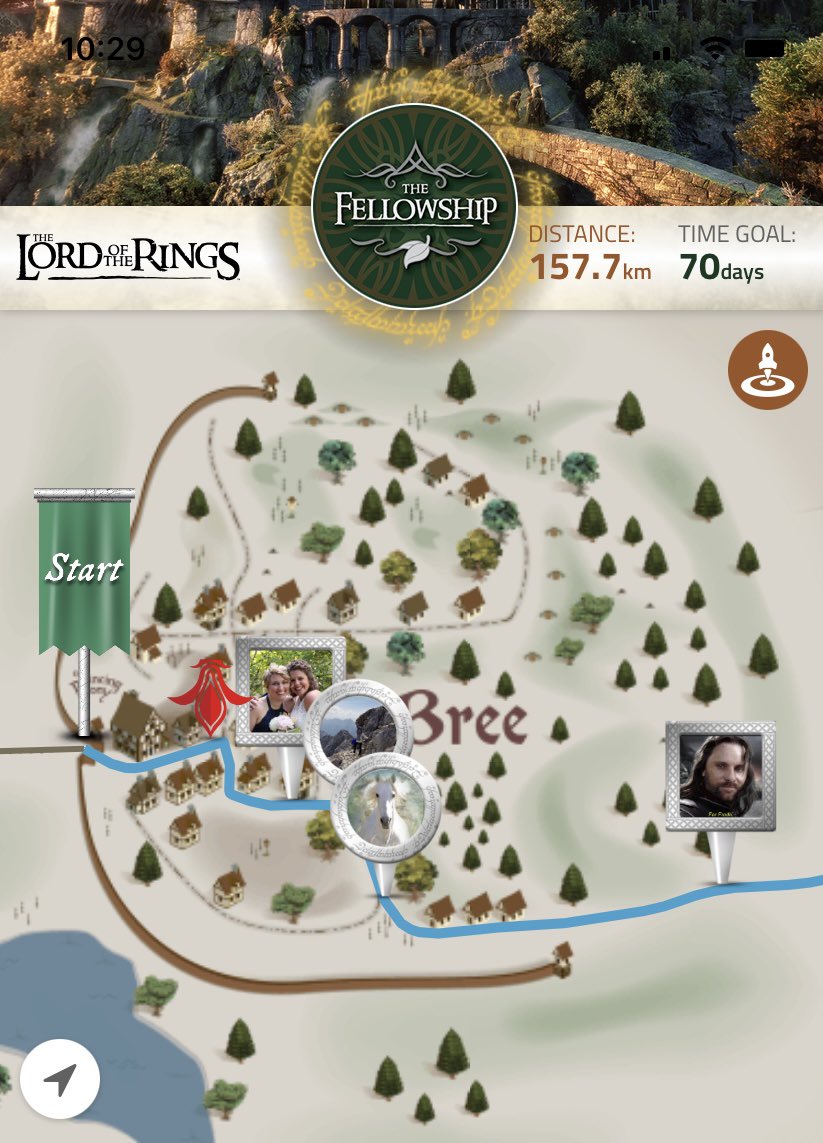 TheLastLinda's tweet photo. Now off to #Rivendell and the next finishing line at the entrance to the #MinesOfMoria. Maybe I can catch up to Aragorn down there ⬇️ (I’m Shadowfax).
@getTheConqueror #ConquerorChallenges #TheFellowship #LOTR #walking #WalkingTheNeighbourhood https://t.co/hOp1U1ySbe