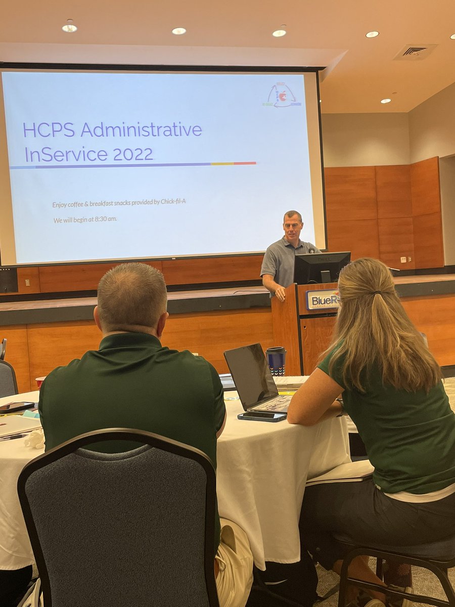 Superintendent Mark Garrett delivered a powerful message <a href="/HCPSNC/">Henderson County Public Schools</a> administrative inservice. The focus is always students. Moving toward #1
#allinhcps #bethechange