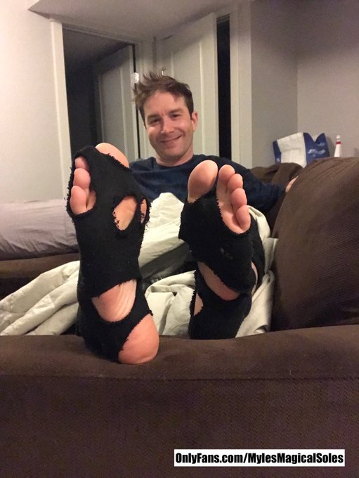 When you walk into the living room, after last nights party, to find me sleeping on the couch like this