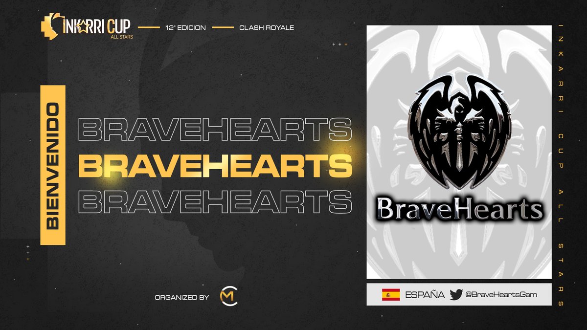 #CR | Presentación✨ | Europa 🇪🇺 | 17/48 🔥

🇪🇸 | <a href="/BraveHeartsGam/">BraveHearts Gaming</a>
 
✨ Debutante experimentado en el competitivo, por primera vez en Inkarri Cup, luchará cada partido para salir victorioso 🔥 

#InkarriCup #VamosPorMás #Gaming