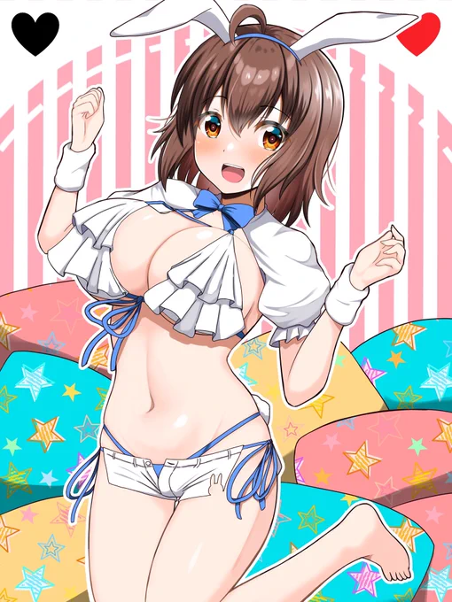 トランプ風うちの子アニマルシリーズ。 