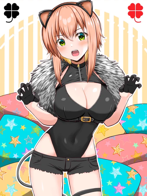 トランプ風うちの子アニマルシリーズ。 