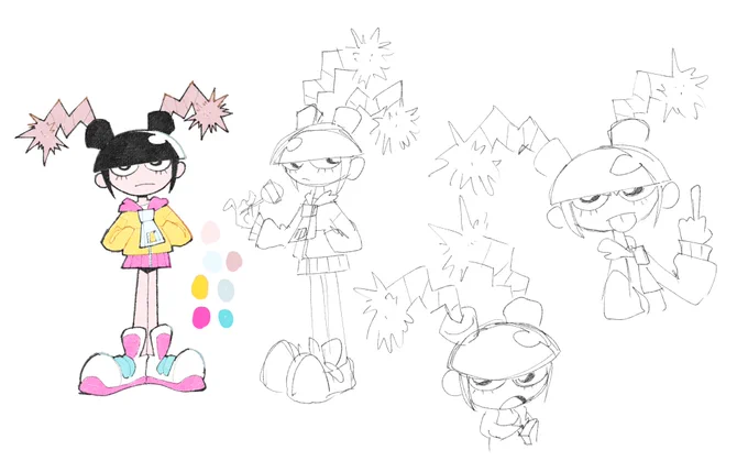 #characterdesign yeah I do those 