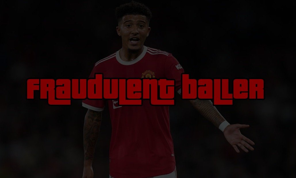 FraudBallers's tweet image. Jadon Sancho - #FraudulentBaller