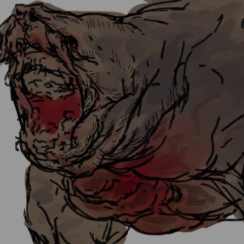 SaltiestGoat's tweet photo. It's Goat/Evil! a black transmasc bigender guy 

- be 18+ to follow; no porn but nudity and suggestive 
- mostly ocs and creature design; body horror too
- Be normal about my fat art don't do that "tummy" "huggable" shit 
-mutuals can rq priv @Wakabaisnotok, im more active there https://t.co/dN3g7LhXgZ
