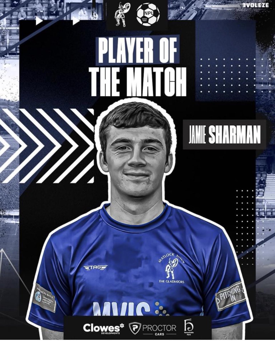 GraffitiLtd's tweet photo. Graffiti Away’s Jamie Sharman gets the Man of the Match award for today’s game Matlock Town v Whitby #veryproud #graffitiremoval #graffitiaway https://t.co/IgnSzdnY5S