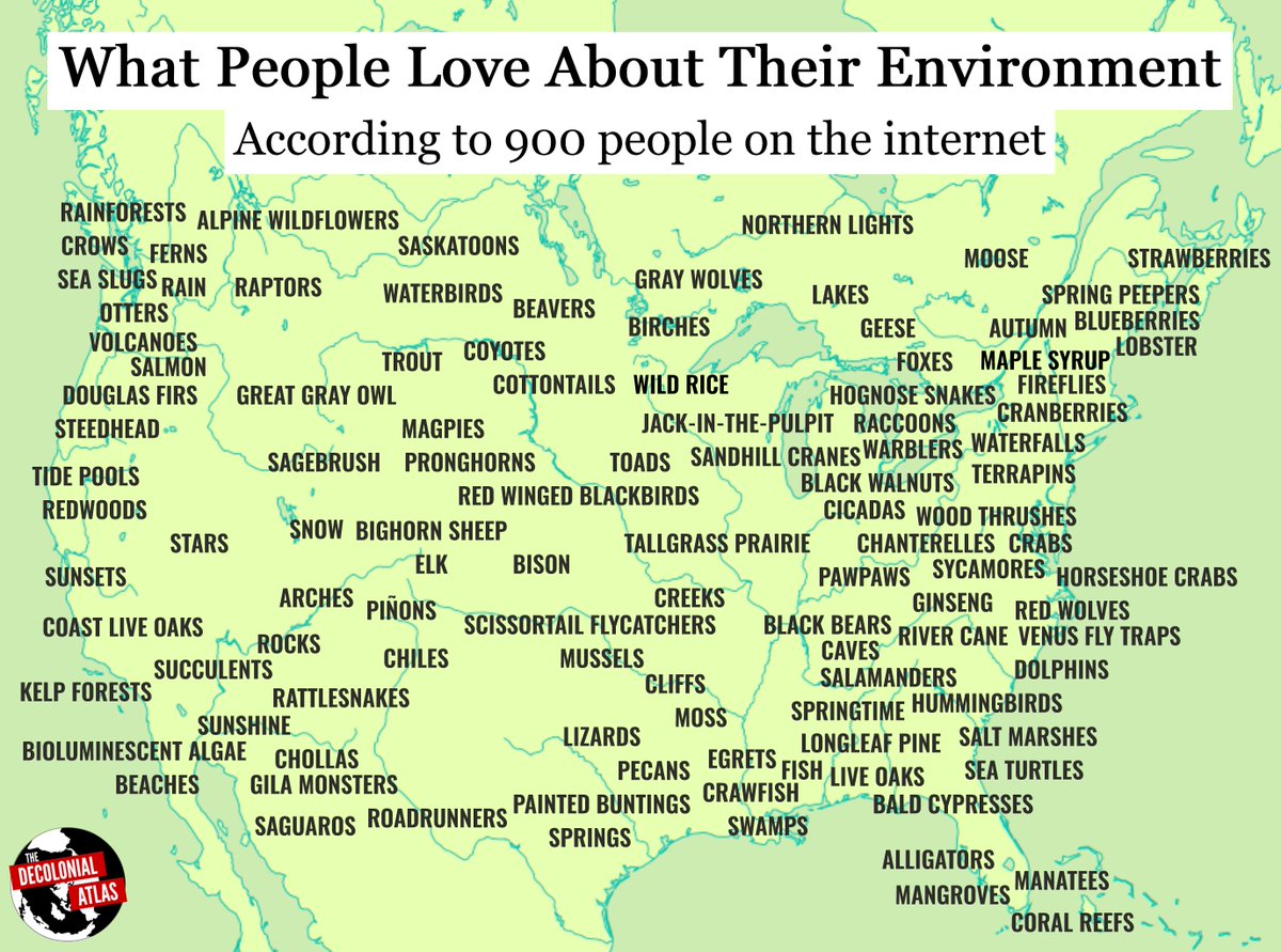 A while ago, we asked the "Wild Green Memes for Ecological Fiends" FB group to tell us what they love about Nature around them. Here's what they shared.