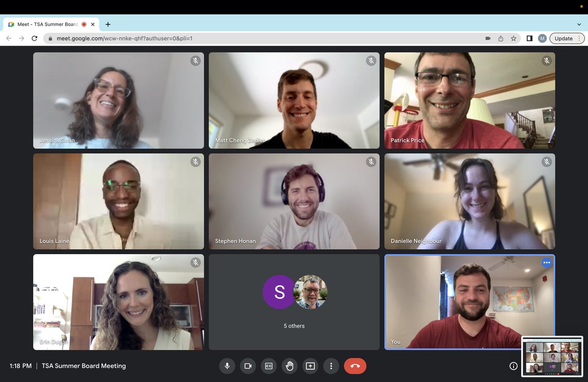 Say hello to the rockstar TSA Board! This weekend is our Summer Board Meeting and we are having a great time discussing how to continue to build up and support such an amazing community of scholars! Stay tuned for all sorts of exciting things currently in development.