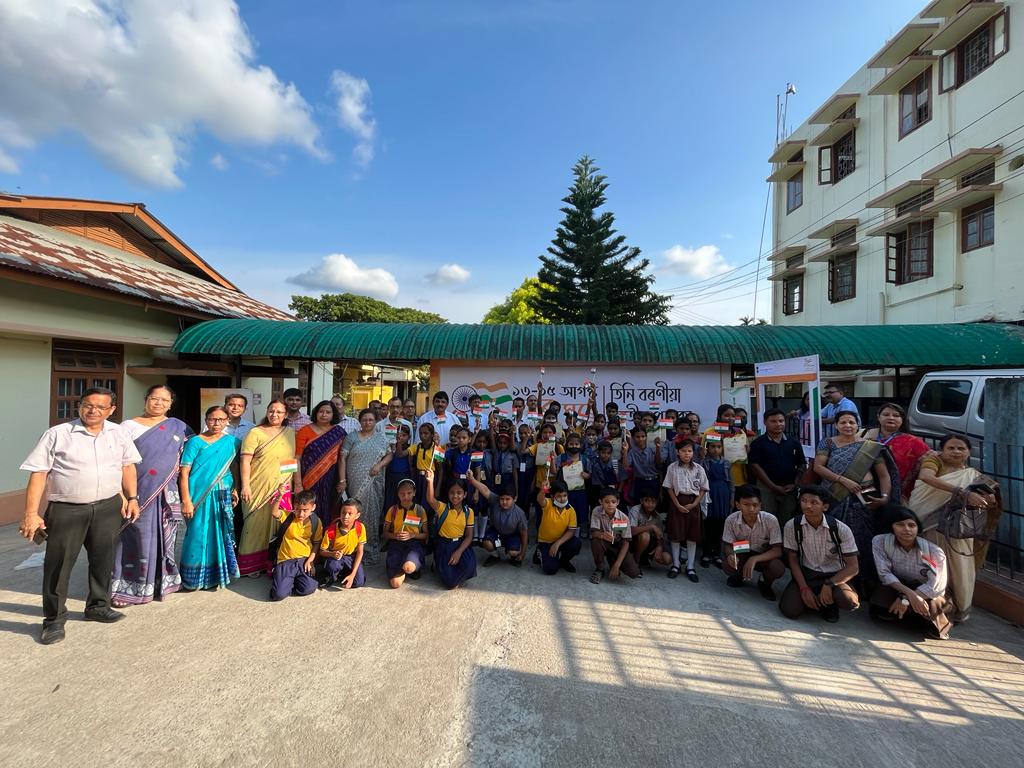 Art Competition held on 12/08/2022 as part of Azadi Ka Amrit Mahotsav. The function was graced by Sri Nani Gopal Mahanta, Hon'ble  Advisor Education and Heads of Departments. Students and Staff all enjoyed the host of the event. <a href="/ranojpeguassam/">Ranoj Pegu</a> #AzadiKaAmritMahotsav <a href="/himantabiswa/">Himanta Biswa Sarma</a>