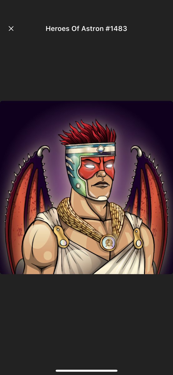 Community of astron today is my lucky day!!🫣 first time I win smth💪🏻 and got an aide heroo💪🏻 and also 50 nickel from @HeroesOfAstron feeling a heroe #HOA  #HeroesAssemble SHOW ME YOUR HEROES OF ASTRON😏