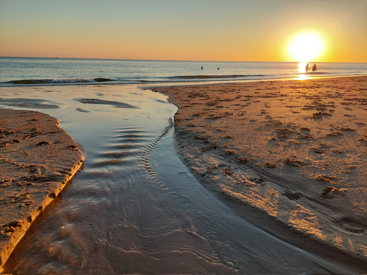 Prachtige #zonsondergang #Dishoek #Zeeland