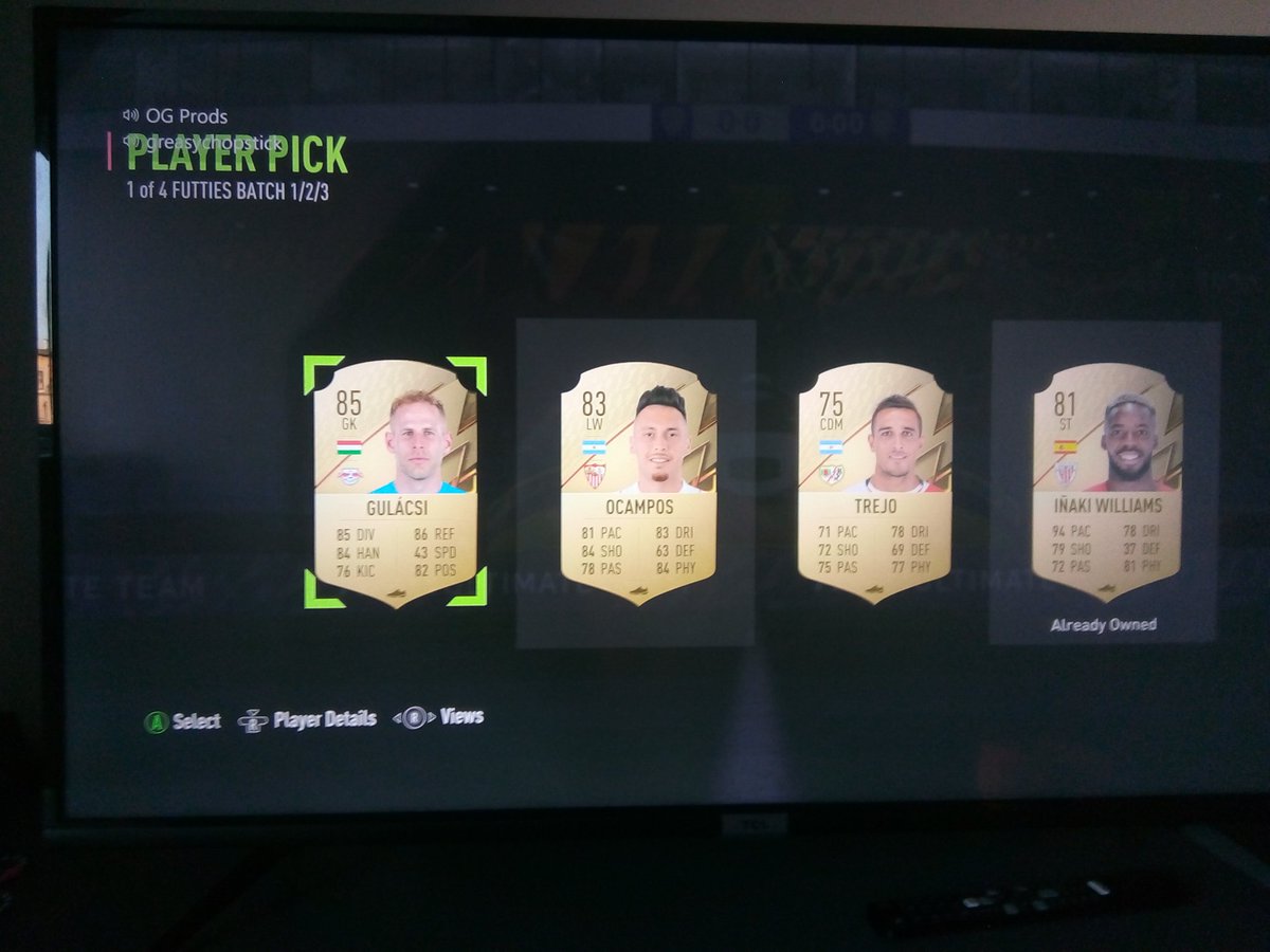 greasychopstick's tweet photo. Both me and OG Prods got all gold's from this SBC, not sure these are futties cards though https://t.co/QaXJRtyx79