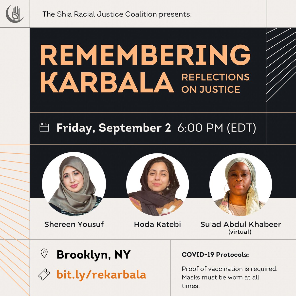 shiarjc's tweet photo. Don’t miss SRJC’s first live event happening in Brooklyn! https://t.co/oamVoBPp31 https://t.co/YmCuWtVAJA