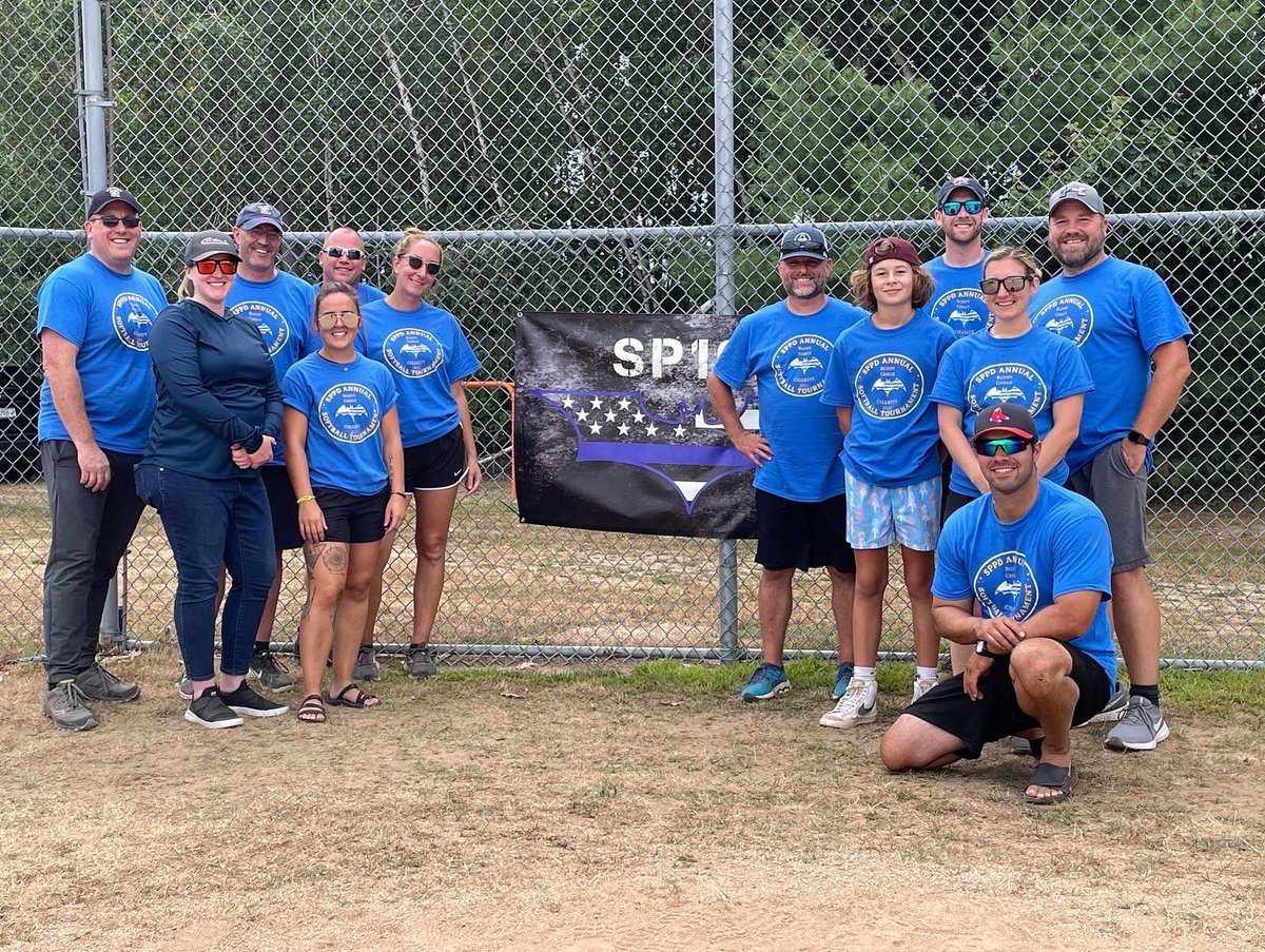 SPPD_Maine's tweet photo. The First Annual Buddy Check Softball Tournament was a success.  Already planning for next year. https://t.co/XgJbH1TWfR