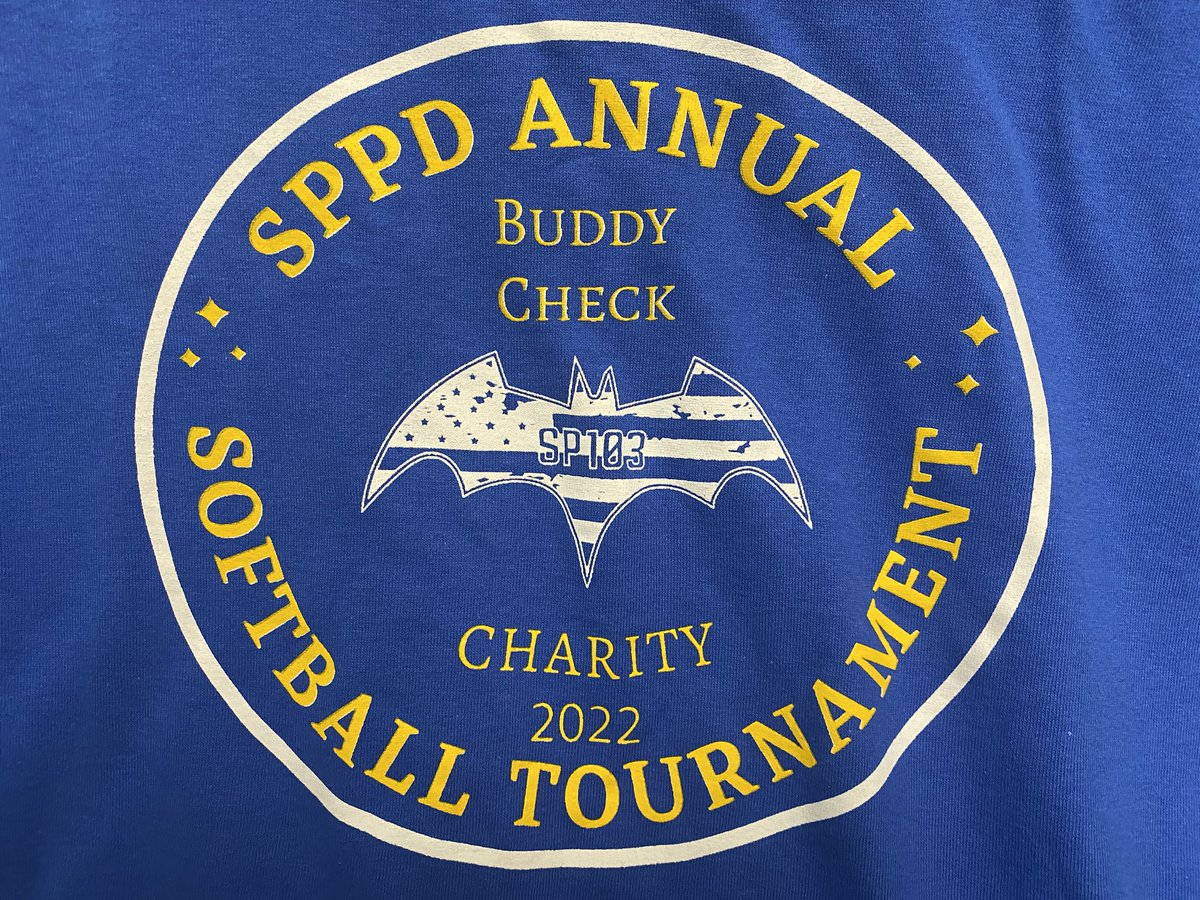 SPPD_Maine's tweet photo. The First Annual Buddy Check Softball Tournament was a success.  Already planning for next year. https://t.co/XgJbH1TWfR