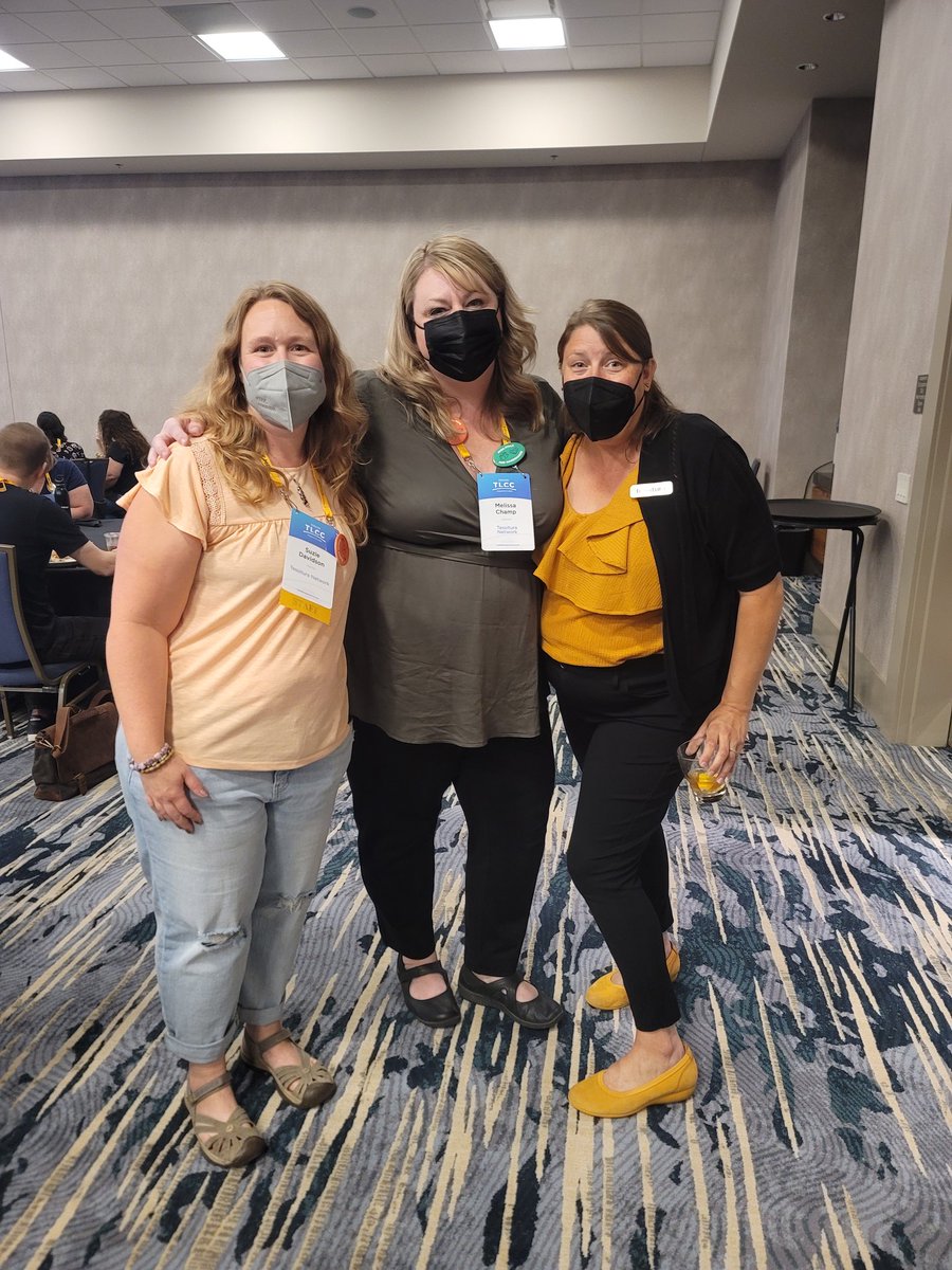 OhHiRagan's tweet photo. These women. I know #TLCC2022 will be great because they are here! https://t.co/mjqZ3gDgkM