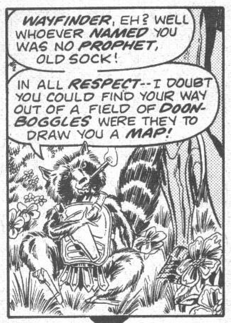 heroicbeasts's tweet photo. A few more panels of Rocky doin' his thing.

...his thing at this time mostly being speaking in over-the-top British dialect and smoking.

In inauspicious beginning for Rocket, but things are gonna look a little different next episode!

#RocketRaccoon #SwordInTheStar #KeithGiffen https://t.co/tF21A98Z8v