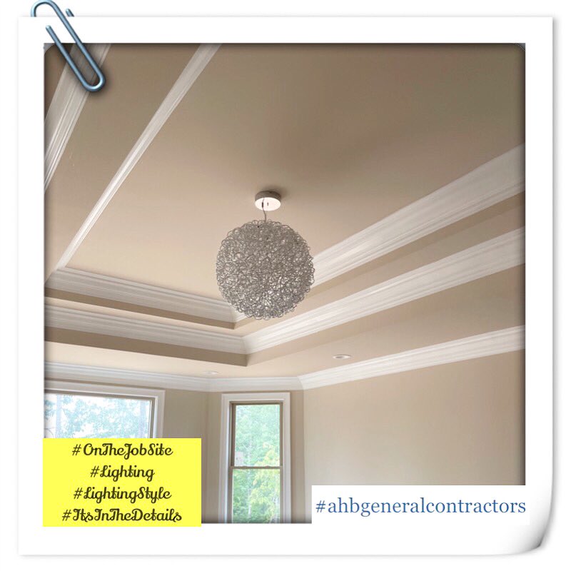 #OnTheJobSite #Lighting #LightingStyle #ItsInTheDetails #ahbgeneralcontractors