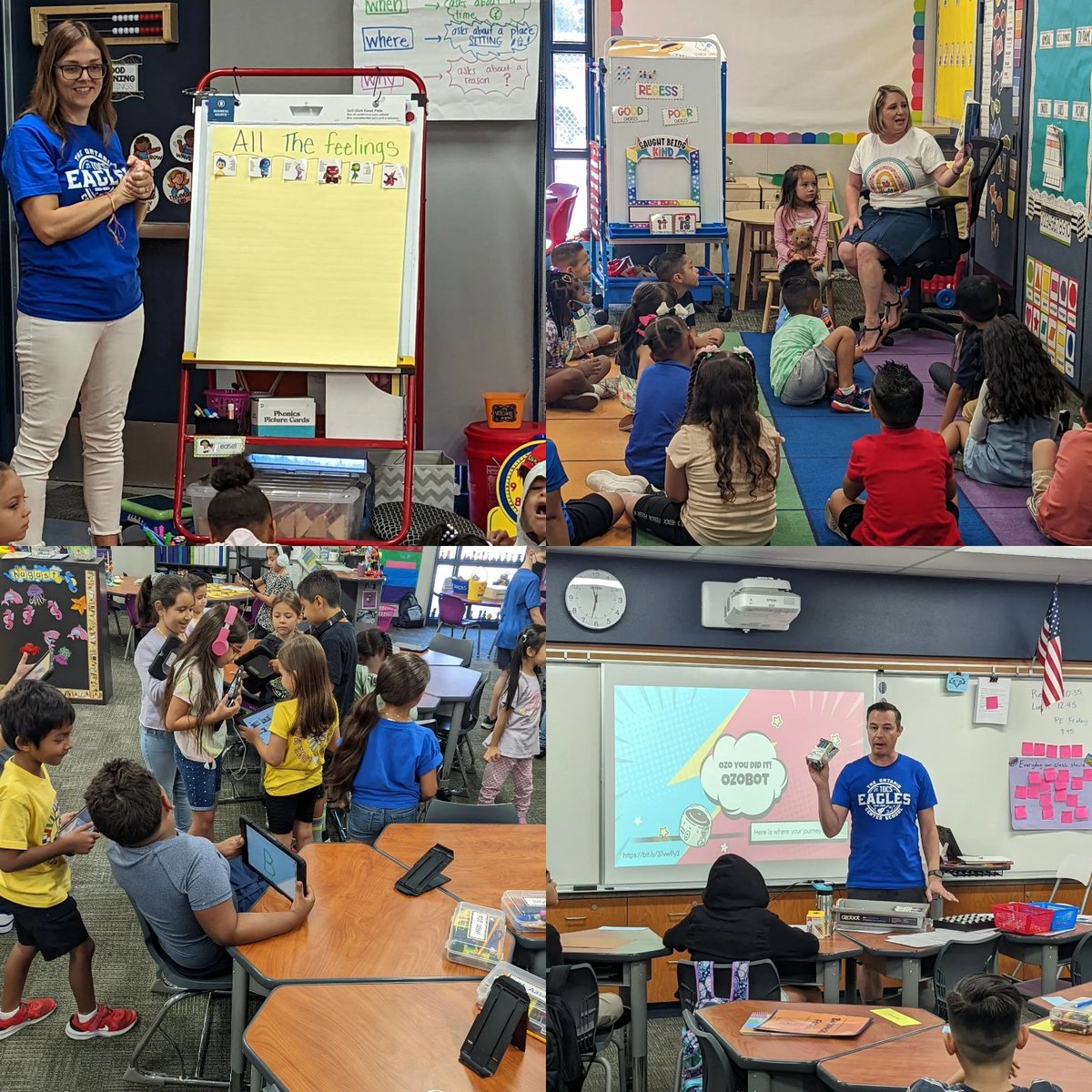 TOCS_Principal's tweet photo. #TOCS teachers kicking off the year doing what they do best - creating engaging learning experiences for our Eagles. #TOCSRocks #TOCSEagles https://t.co/VjfOKqh9Sk