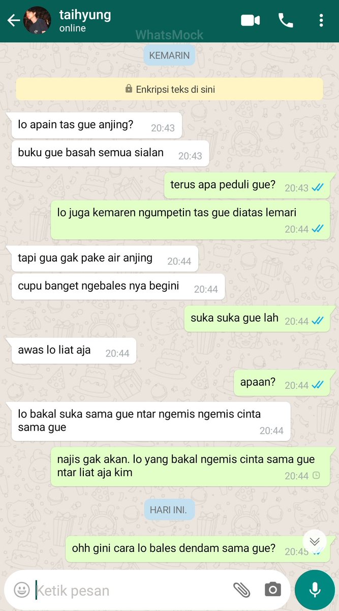 vvvxim's tweet photo. taekook short au.

ㅡ enemies to lovers

katanya benci bisa jadi cinta. tapi kira-kira kalimat itu cocok gak ya buat dua sejoli yang sering banget ribut dikelas? https://t.co/u2MzyoFEgk