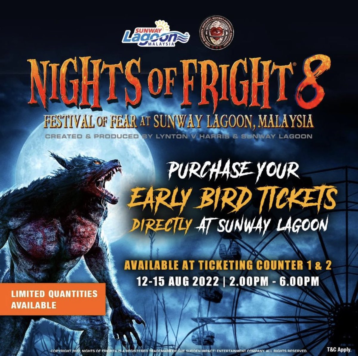 beardropsmy's tweet photo. https://t.co/8omJT0HNdx

Check this link by Sunway Lagoon and get your Early Bird Passes now! https://t.co/4Cms7OpbDn