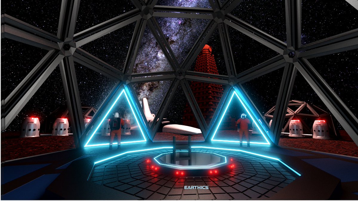 arthicsrender's tweet photo. Fantasy mars underground tunnel facility with temple backdrop.
Watch Instagram: https://t.co/xY0bTVxvGR
#b3d #artist #render #dailyrender #ETH #NFTCollection #NFT #Blenderrender #insta3d https://t.co/iIEKKcQk8L