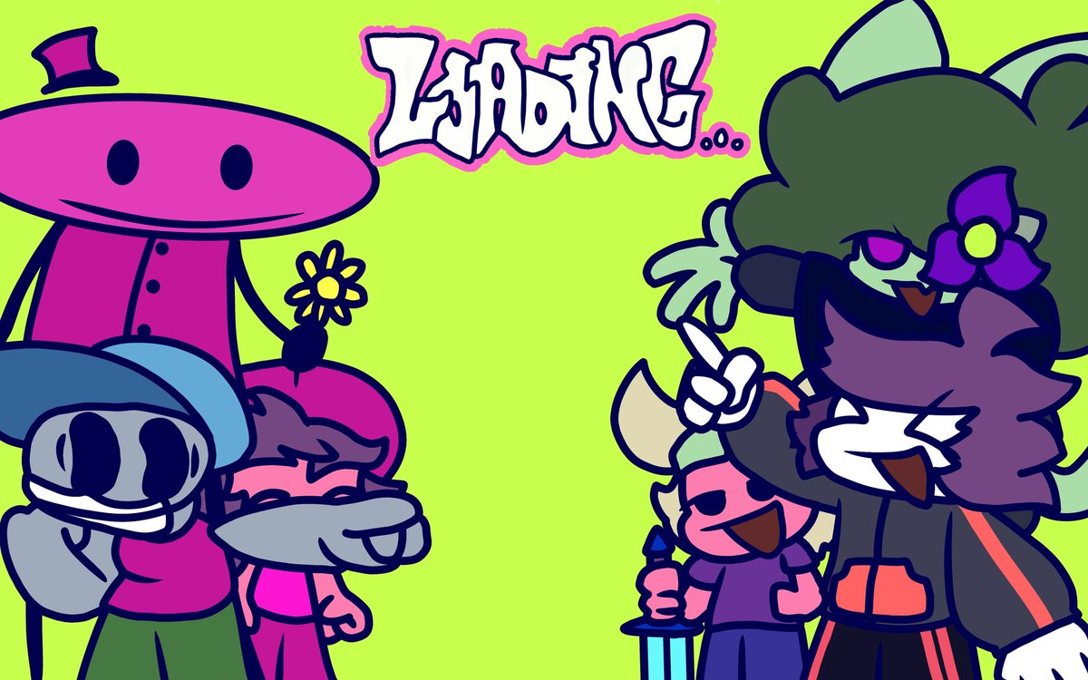 FNFProjectThing's tweet image. New Loading Screen!
Made By: @Bl3ze6