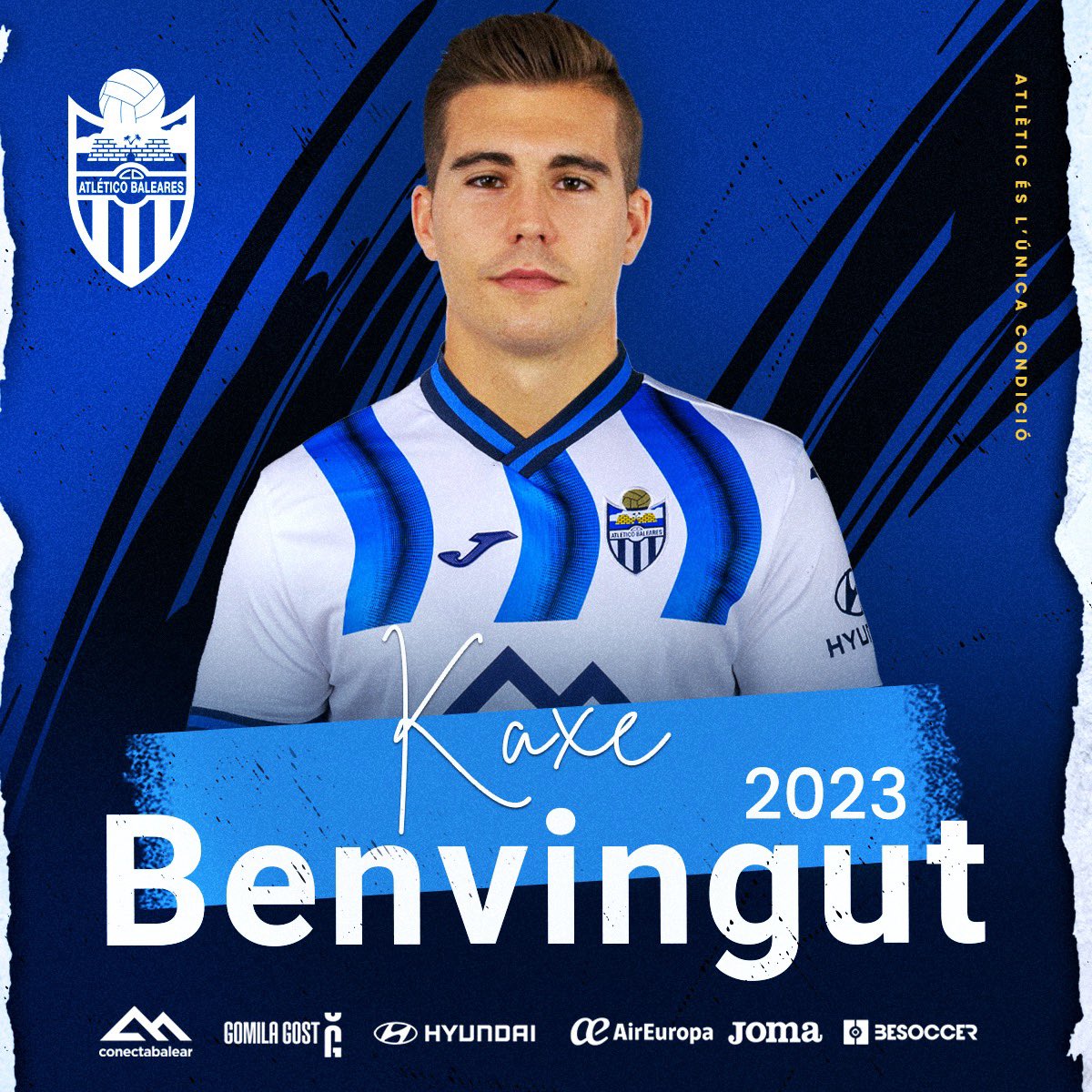 atleticbalears's tweet photo. ℹ️ CLUB INFORMA

🆕 𝐊𝐚𝐱𝐞 es nuevo jugador balearico y completa nuestra gran delantera

🔝 ‘Kaxo’ de fichaje hemos hecho ⚽️

➡️ https://t.co/kpnWsoOCfl

#DISFRUTAM ⚪️🔵 https://t.co/2W6GP9EhJl