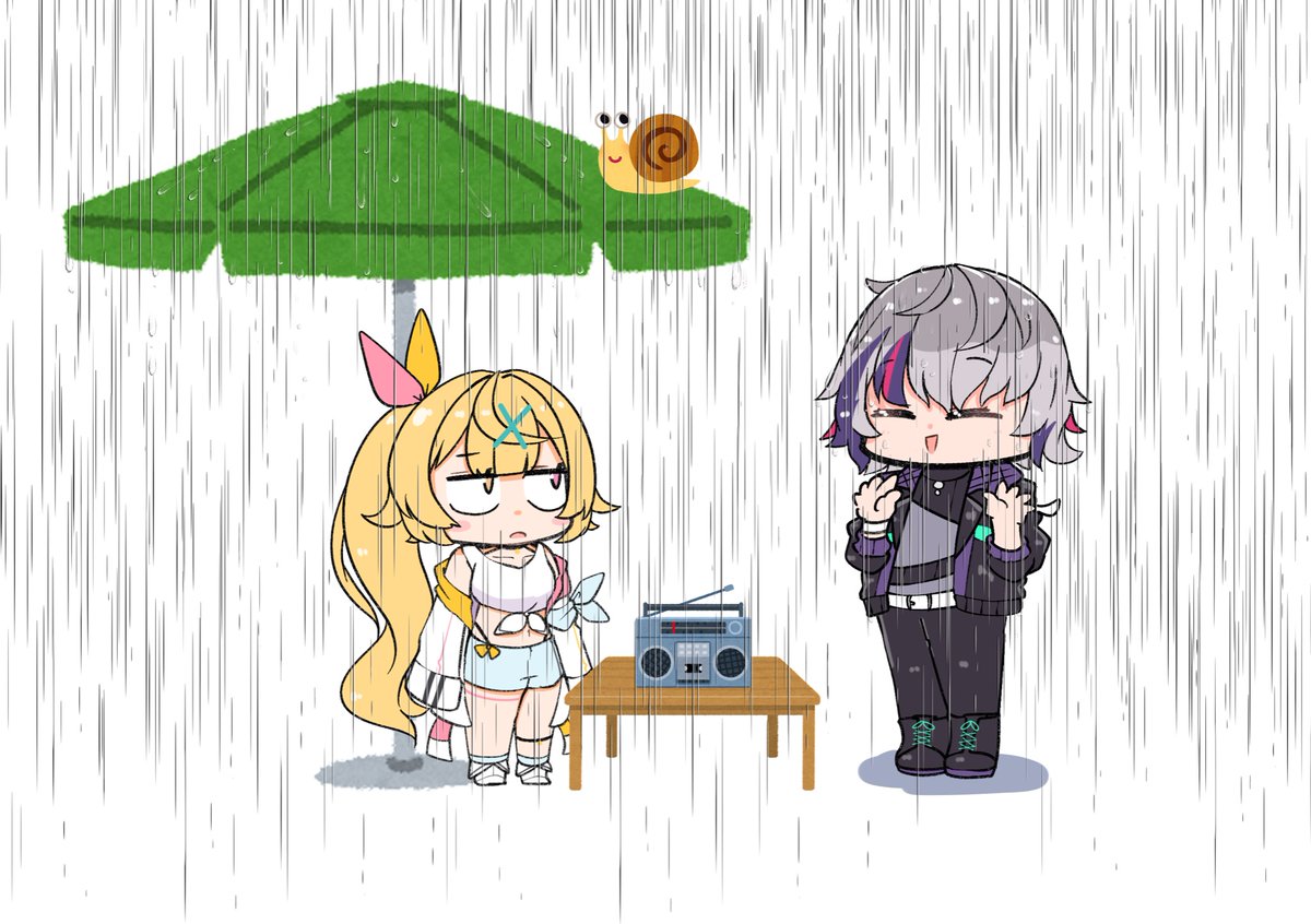 星川サラ 「#にじさんじラジオ体操部 」|まぶし@にじそ07のイラスト