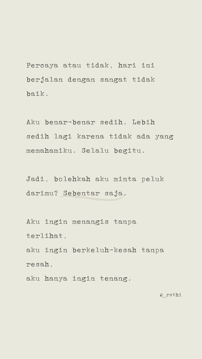 literarybase's tweet photo. Karya – Aku Benar-Benar Sedih https://t.co/4kKw8NoYuX