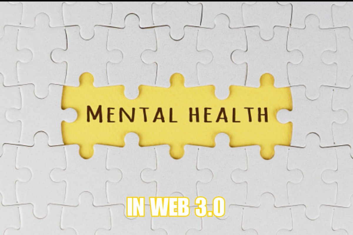 _blockchaingeek's tweet photo. 7 ways to preserve your mental health as a web 3 enthusiast.

Being a web 3 enthusiast alone, could cause a drastic effect on your mental health, especially if you're just getting to learn about the space. https://t.co/clOjB8YZpO
