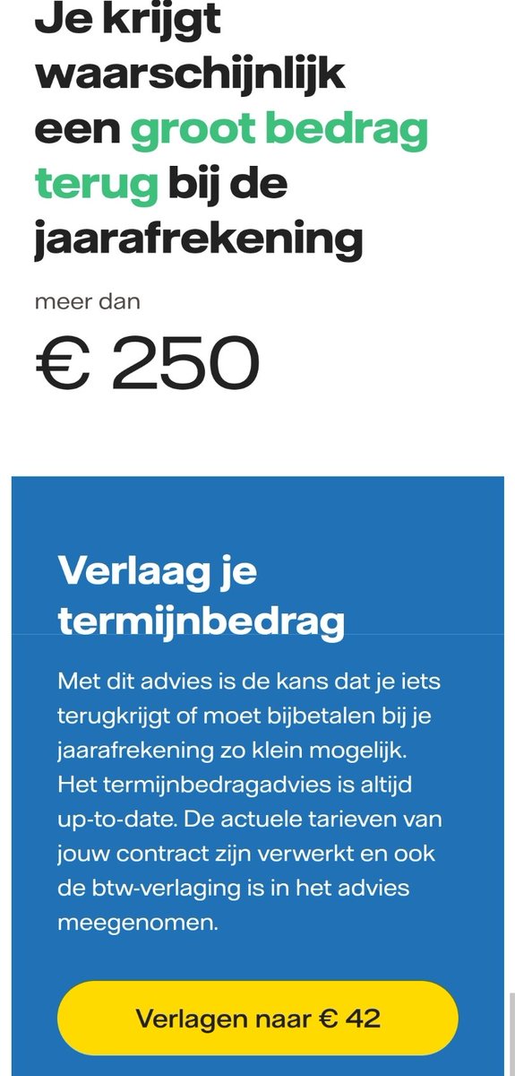 MyMark's tweet photo. @VattenfallNL is met dit nieuwe bedrag ook ruim voldoende rekening gehouden met de verwachte stijgende energie kosten in de komende winter? https://t.co/jyKBdXjZTv