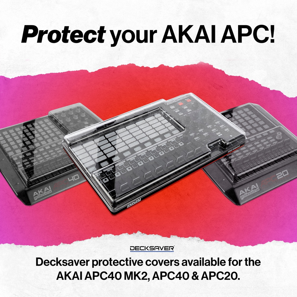 Decksaver's tweet photo. 🎛️ A K A I A P C 🎛️
The tools we use to create our music sit at the heart of our set-ups. Keep dust, liquids and damage from impacts at bay with Decksaver super-tough covers.
#decksaver #akai #apc #akaiapc #musicproducer #musicproduction #daw #dawcontroller #logic #ableton https://t.co/3vjzmG6dDS