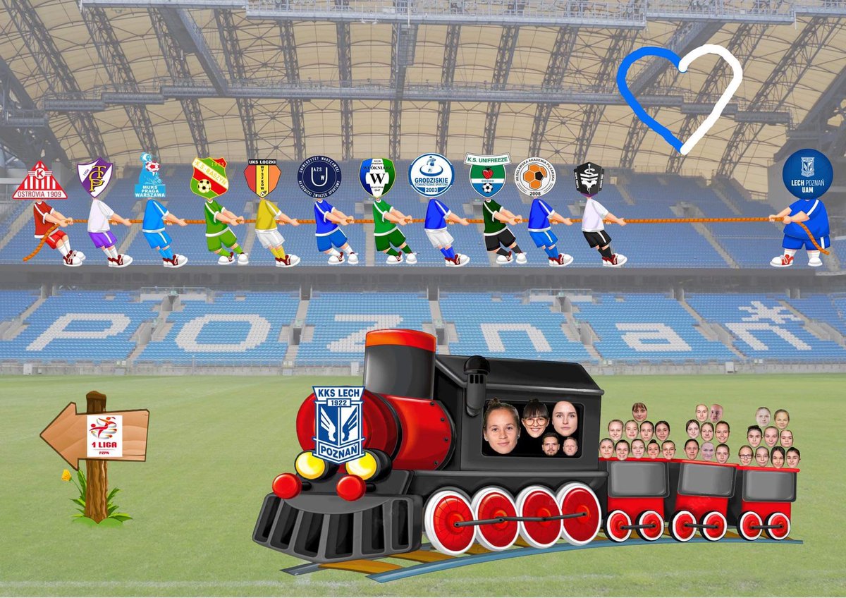 Niech to będzie prorocza grafika! 🔵⚪️

Step by step 👣 

<a href="/zofiamager/">Zofia Mager</a> 🫡
<a href="/lech_uam_women/">Lech Poznań UAM</a>