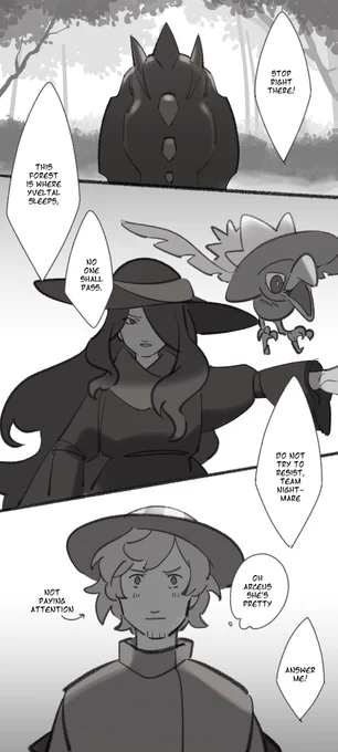 pokemon au: lady of the forest #philzafanart #mumzafanart 