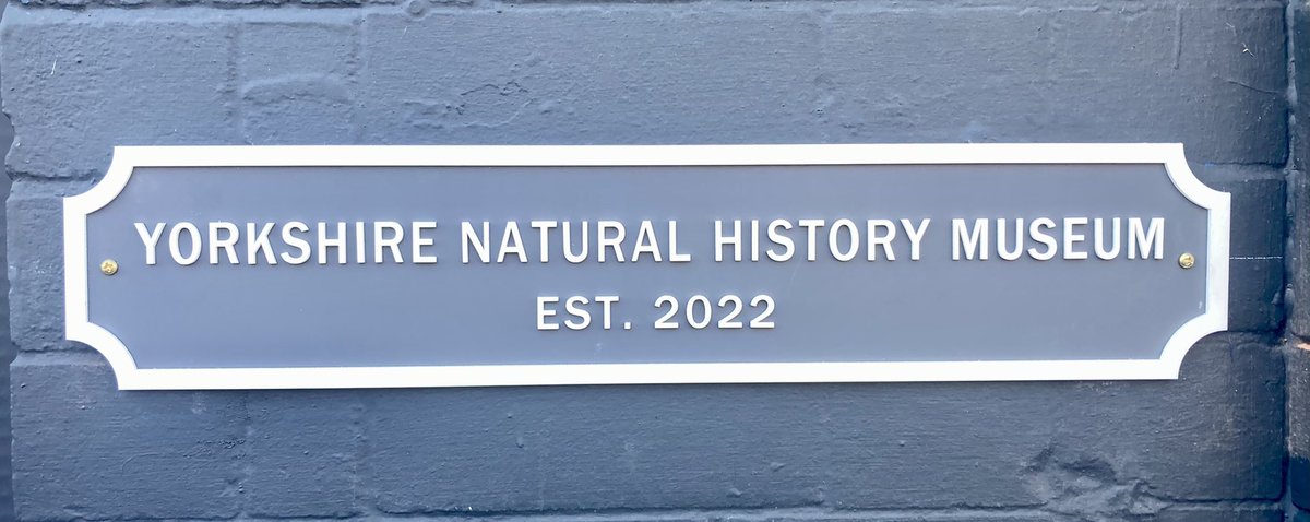jurassicabf's tweet photo. It’s not every day that your the first paying visitor to a new Natural History Museum ! Dean Lomax opens the new Yorkshire Natural History Museum in Sheffield with the swipe of a Baryonyx claw. https://t.co/ov4FrvLkfs