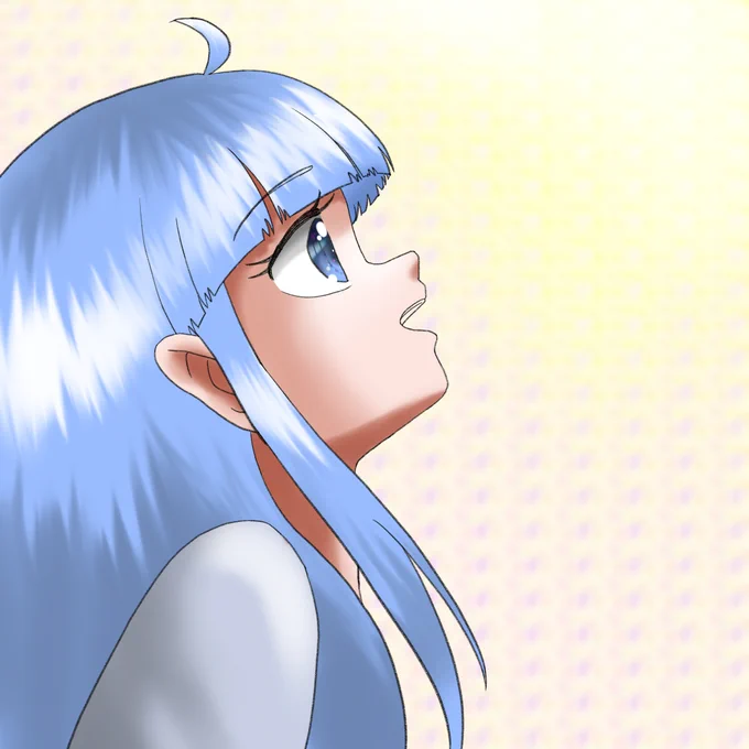 すでにお気付きの方もいたと思いますが、「喜怒哀楽」をすべて横顔で描いていました色々な方が描いている横画を資料として見て回り、実際に描く事でとても参考になり、今回とても有意義でした横顔もこれからどんどん描いていきたいです。 